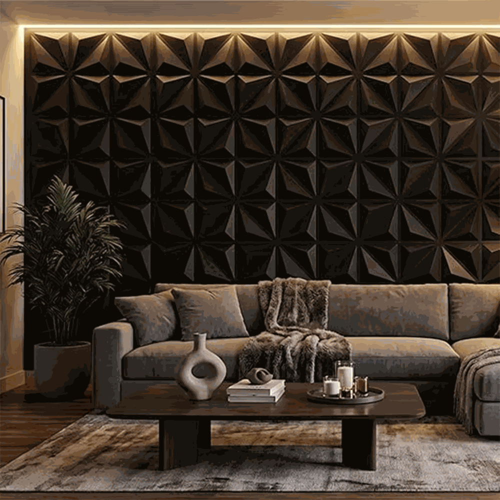 3D Plastic Wall Tiles – view 3